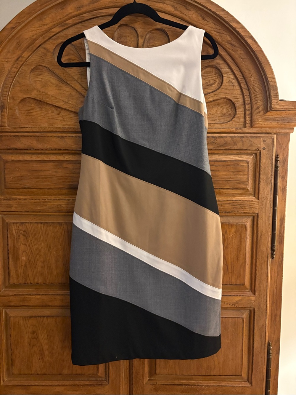 White House Black Market Colorblock Dress